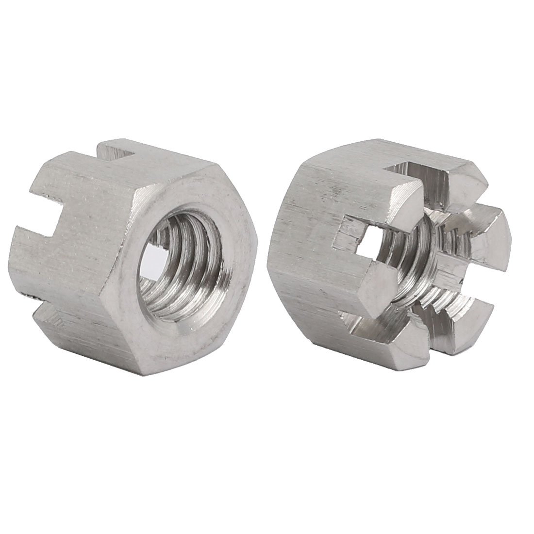Dadi A Castello Esagonali In Acciaio Inox 304 &ndash; Scegli La Misura Da M6 A M24 &ndash; [M_M_C]