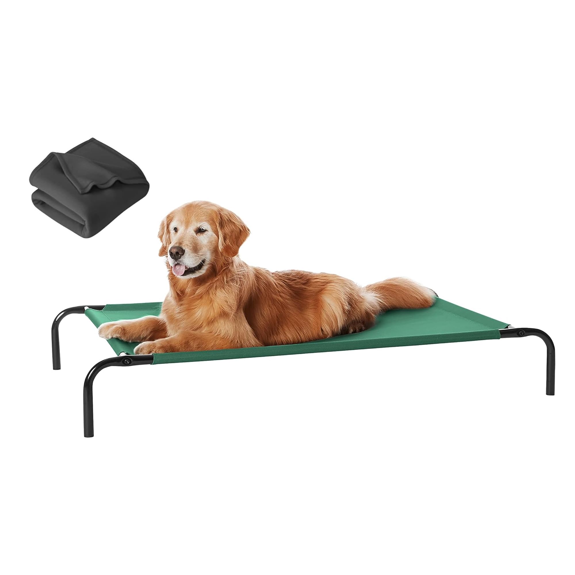 See full amazon price history chart for PetSapiens Elevated Dog Bed Large Size with Blanket (51 x 31 x 8 inches) I Made in India I Skid-Resistant Feet, Breathable and Waterpoof Mesh I Dog Bed for Large Breeds I Green PetSapiens Elevated Dog Bed Large Size with Blanket (51 x 31 x 8 inches) I Made in India I Skid-Resistant Feet, Breathable and Waterpoof Mesh I Dog Bed for Large Breeds I Green (B0DFDVMZVS) Amazon Price History, Amazon Price Tracker