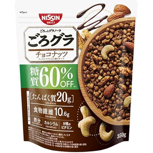 日清シスコ ごろグラ 糖質60%オフ チョコナッツ