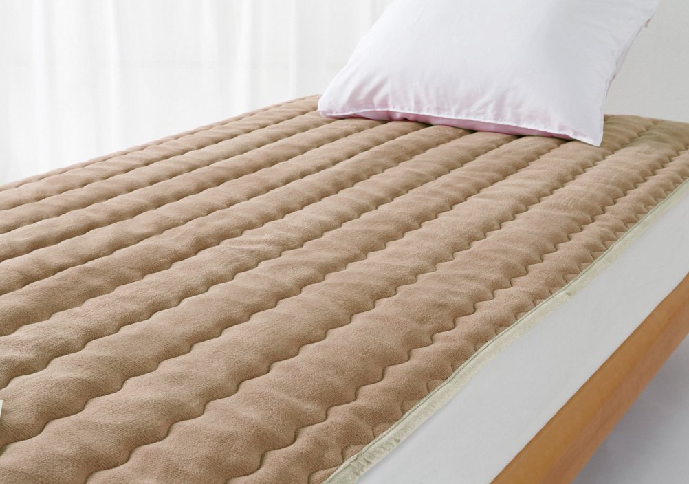 ロマンス小杉 岩盤浴　敷きパッド ベージュ シングル　冬用 Amazon.co.jp: 京都【ロマンス小杉】 ロマンス岩盤浴 敷きパッド