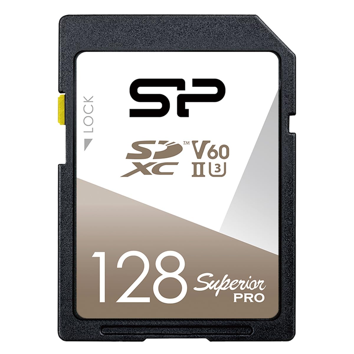 SP Silicon Power Superior Pro SDXC (V60) 128GB UHS-II U3 SD Card, Up to 280/170 MB/s, High-Speed Memory Card for DSLR, Mirrorless Cameras, Drones, and 4K Video Recording (SP128GBSDXJV6V10)