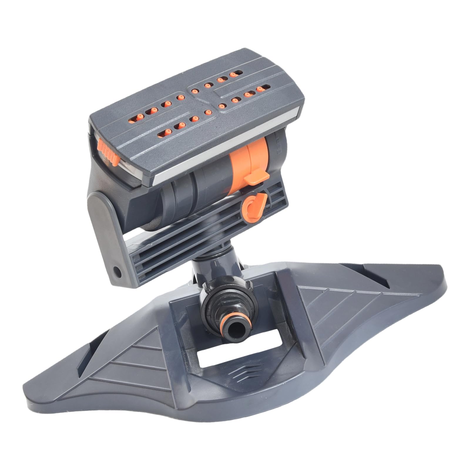 Irrigatore oscillante, 4 modalità di irrigazione, irrigatore da giardino con doppio filtro | Irrigatore automatico per prato e aiuola, irrigazione a 360°
