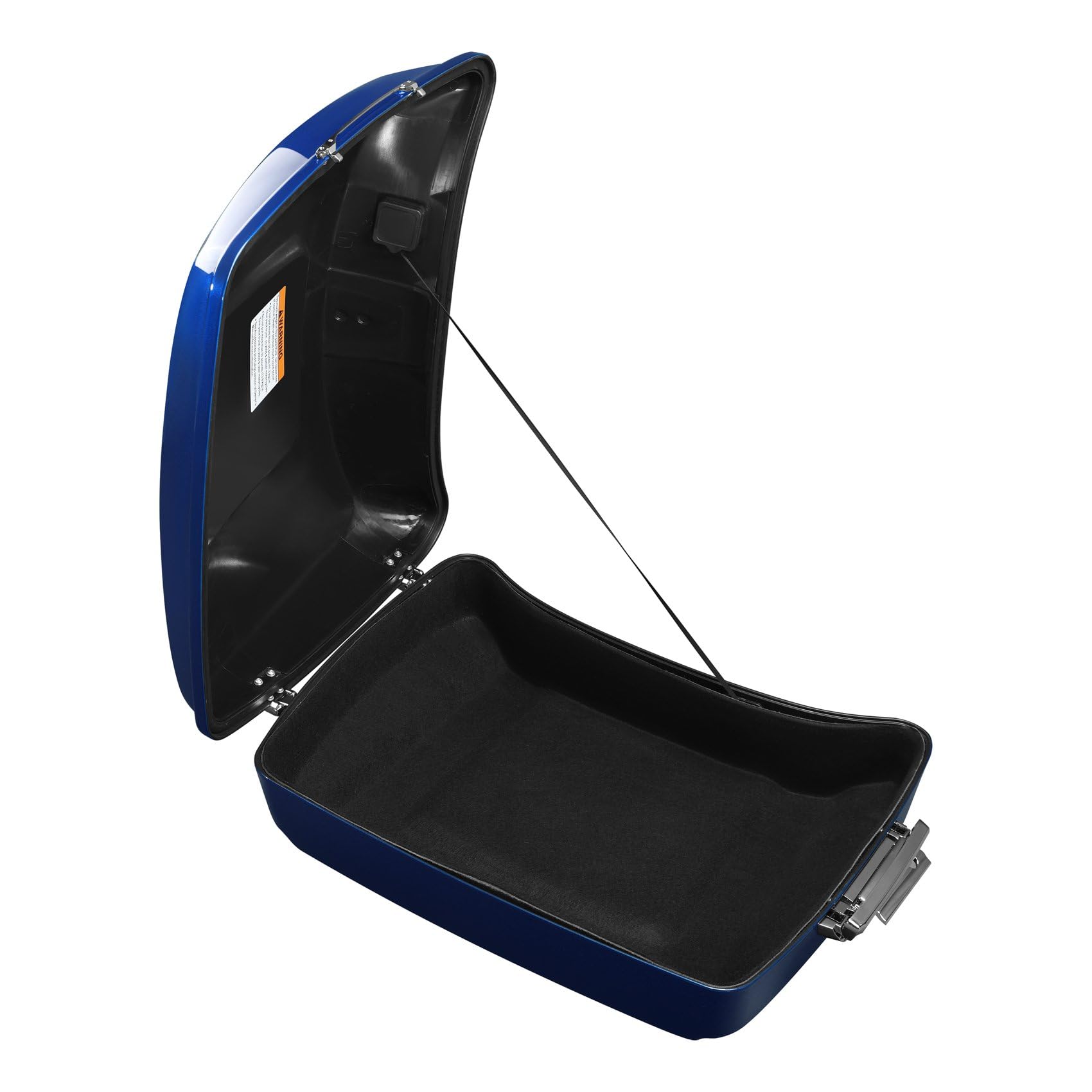 HR3 For Superior Blue, Chopped Tour Pack Luggage Trunk & Latches Compatible with 2017 FLTRXS & 2017 FLHXS, for 2014-later Harley Touring Road King, Road Glide, Street Glide, Electra Glide