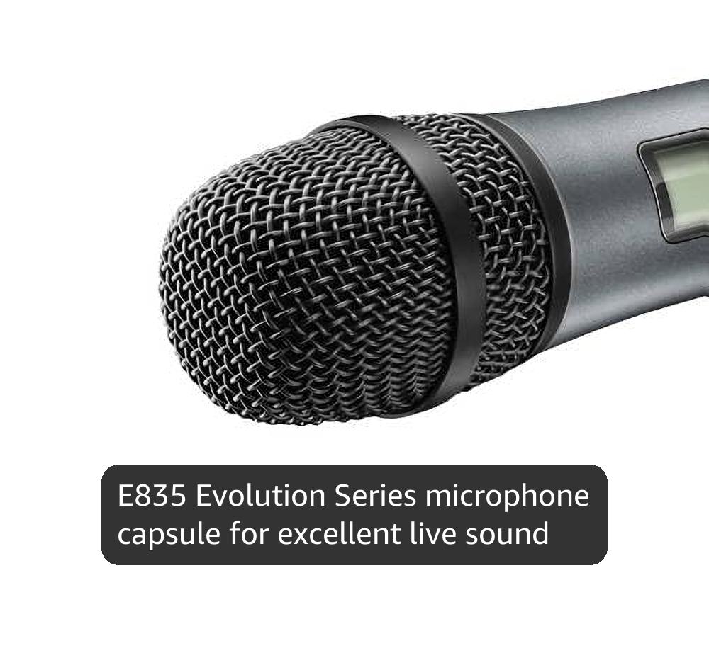 Amazon.com: Sennheiser XSW 1-835-A Vocal Wireless Microphone, A