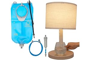 HydraLamp Water: Bedside Water Filtration System with LED Lamp