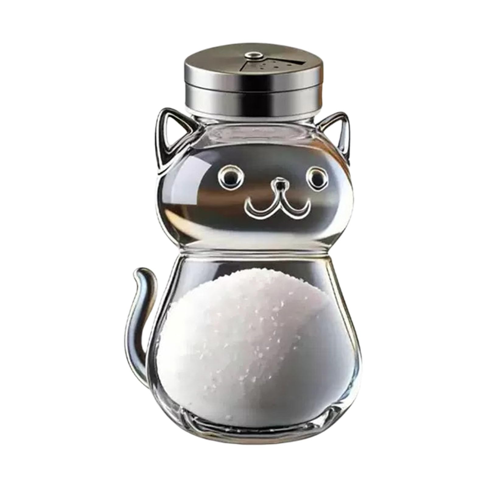 Buxuaaaa B Uxuaaaa Glass Salt Pepper Shaker With Visible Content For Seasoning Glass Seasoning Agitators