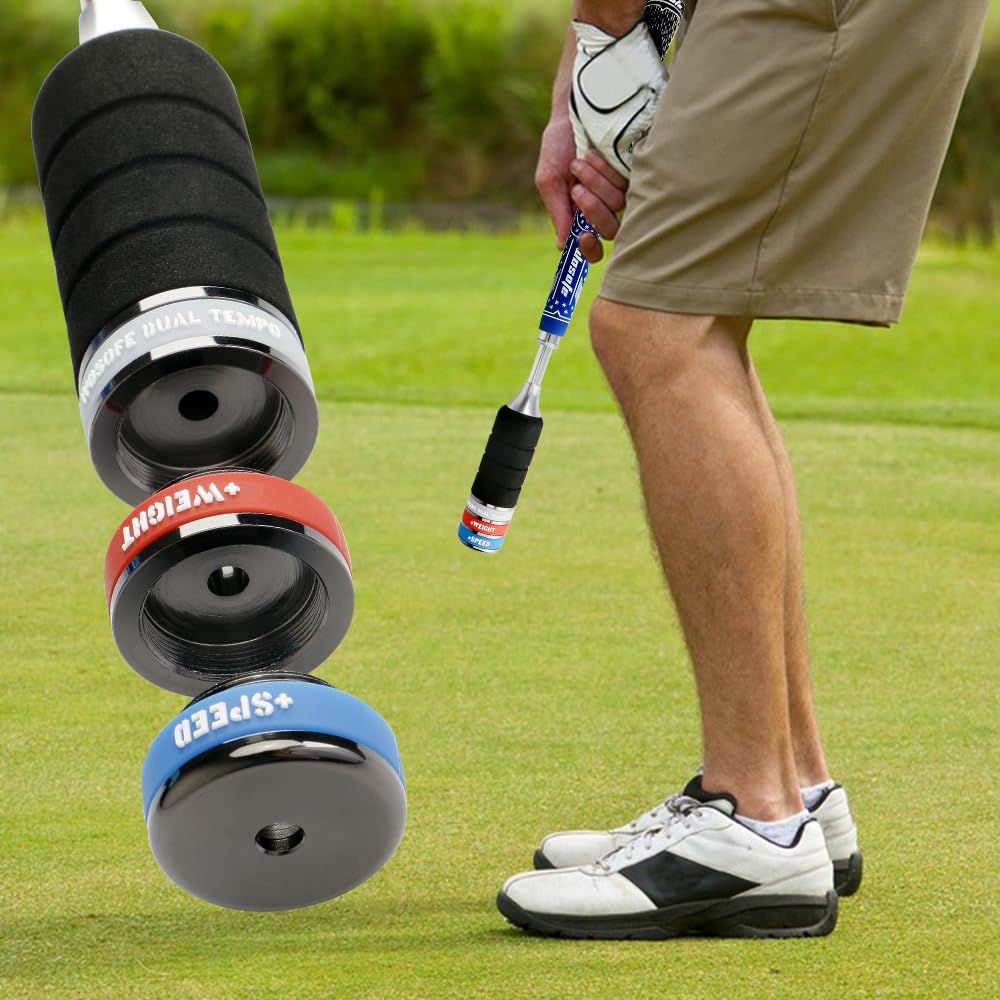 wosofe Golf Swing Aids Trainer Practice Training Equipment