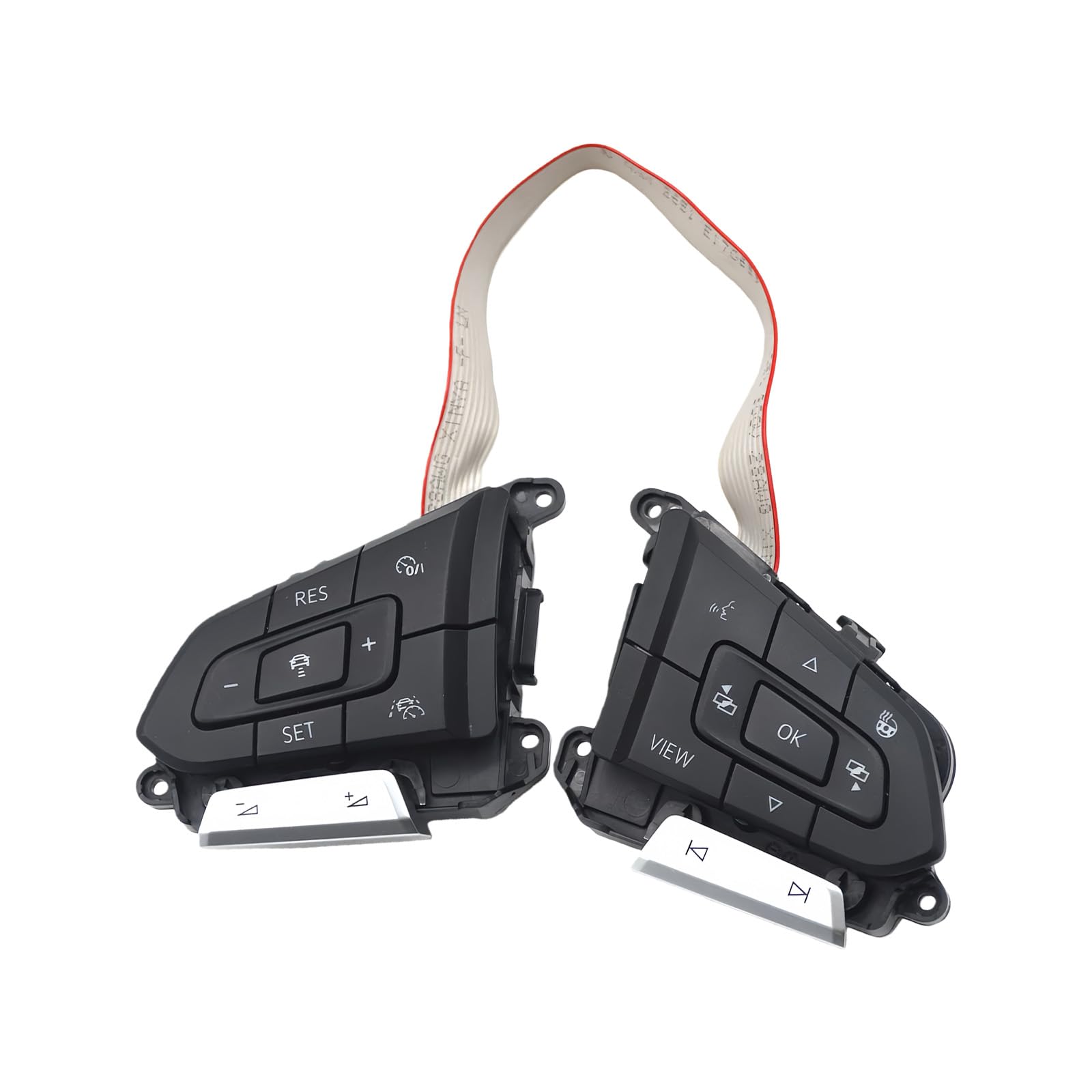Número de pieza 30D959442F Botones de volante multifunción para coche, interruptor de control de crucero para modelos de interruptor de volante seleccionados