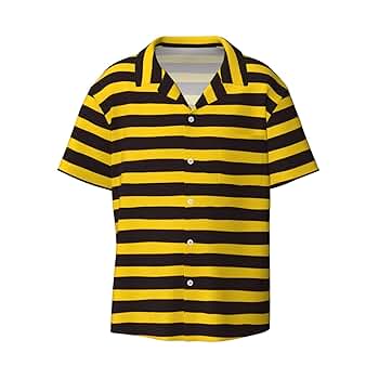 【BAON】[unisex] Hemda Stripe Over Short Sleeve Tee Women's Soft Stretch Supima-Blend Tee, Crewneck Short-Sleeve