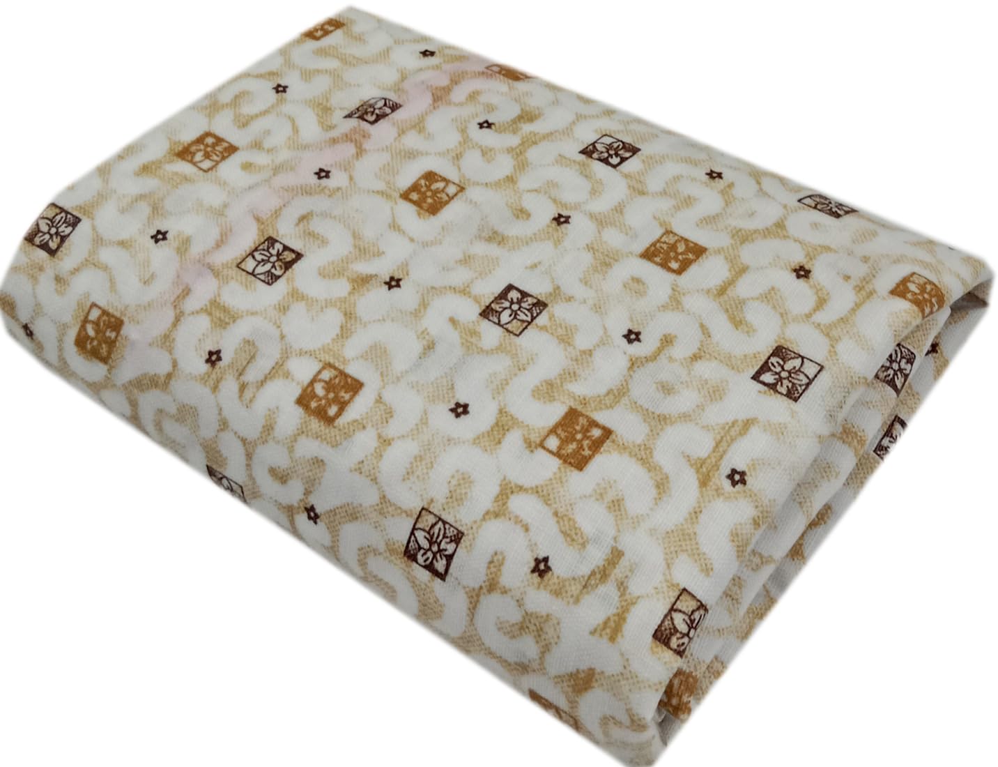 Premium Melange Printed Cotton Shirt Fabric with Geometric Design – Soft, Breathable & Comfortable – 1.60 Meter Length for Men’s Casual & Smart Wear (Mhendi)-image-32