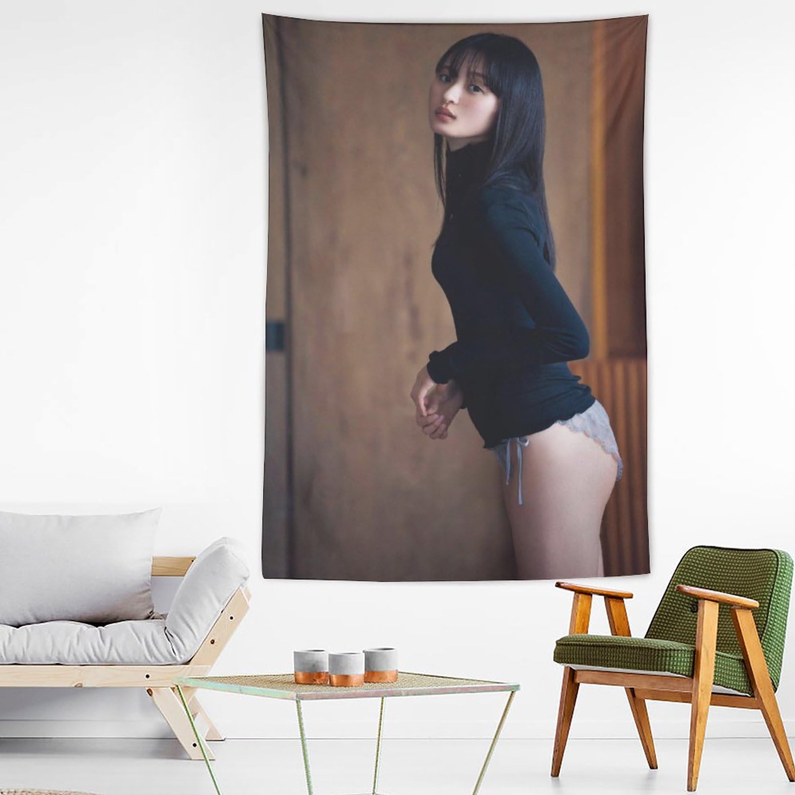 Amazon.co.jp: 遠藤さくら(乃木坂46)最新グラビア水着画像タペストリー