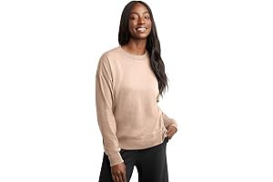 Hanes Women’s French Terry Pullover Sweatshirt: Comfort and Style for the Modern Woman