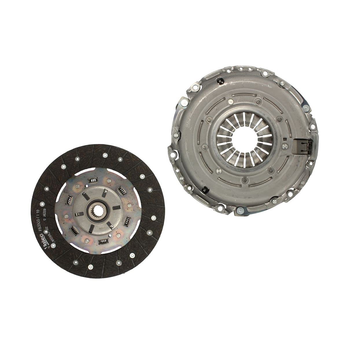 VALEO-826868-Kit d'embrayage-Diamètre extérieur mécanisme : 240, Diamètre extérieur disque: 240, AVEC MECANISME: -, AVEC DISQUE