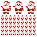 Uso versátil: puede colocar estas figuras de Papá Noel en el hogar, el jardín, el dormitorio, el gabinete o en las mesas como decoración. También son excelentes para agregar un toque festivo a los estantes, alféizares de las ventanas o incluso como parte de su exhibición navideña.