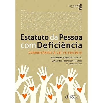 Capa do livro Estatuto da Pessoa com Deficiência : Comentários à Lei 13.146/2015 - 2ª Ed - 2022
