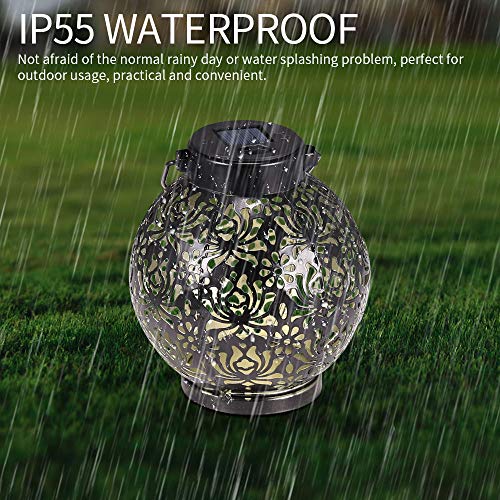 Lanterna Solare Lampada da Esterno, LED Giardino