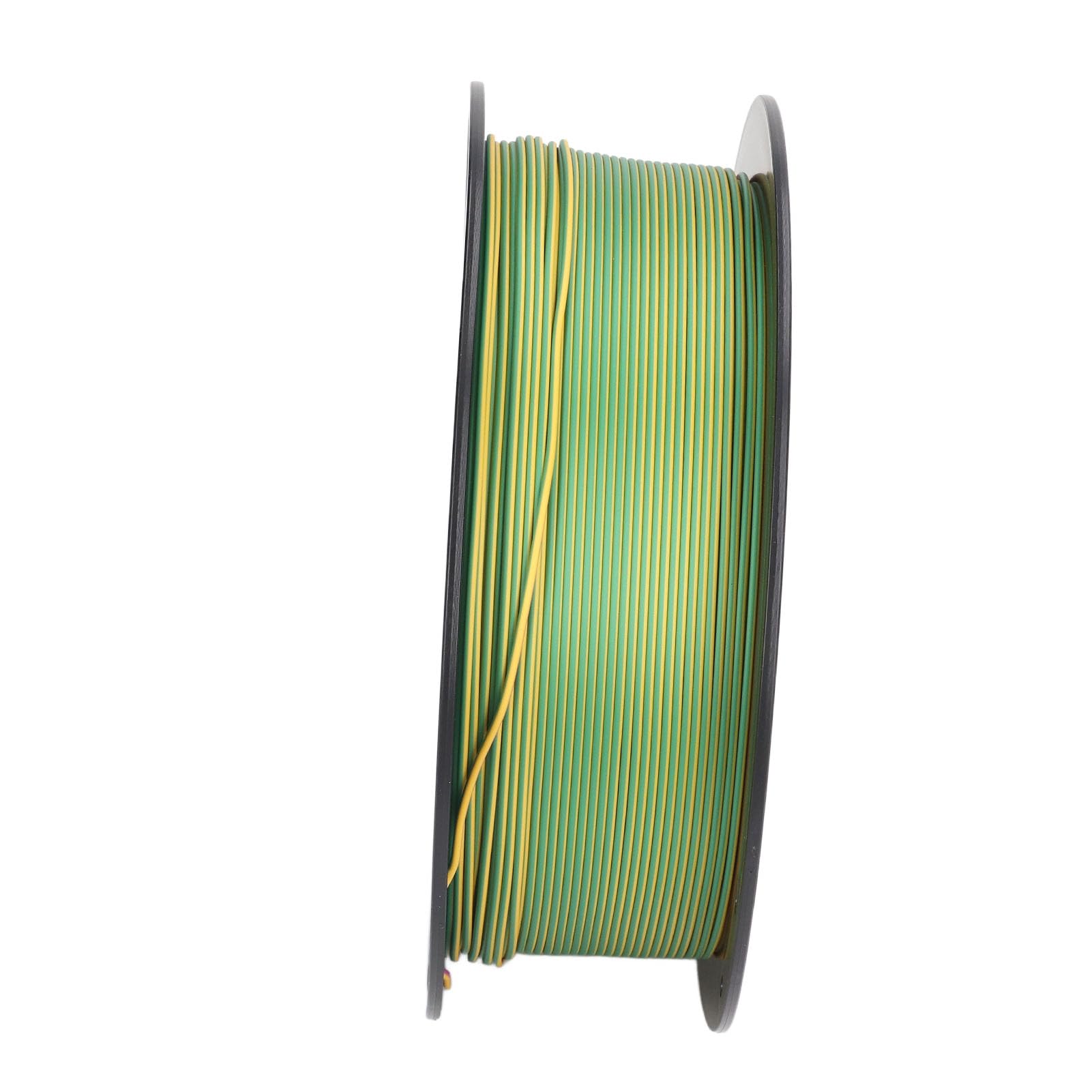 Filament PLA 3 kolory Złoty Zielony Fioletowy 1,75 mm Filament jedwabny Materiały eksploatacyjne do drukarek 3D Potrójny kolor Gładki druk Silna wytrzymałość dla entuzjastów druku