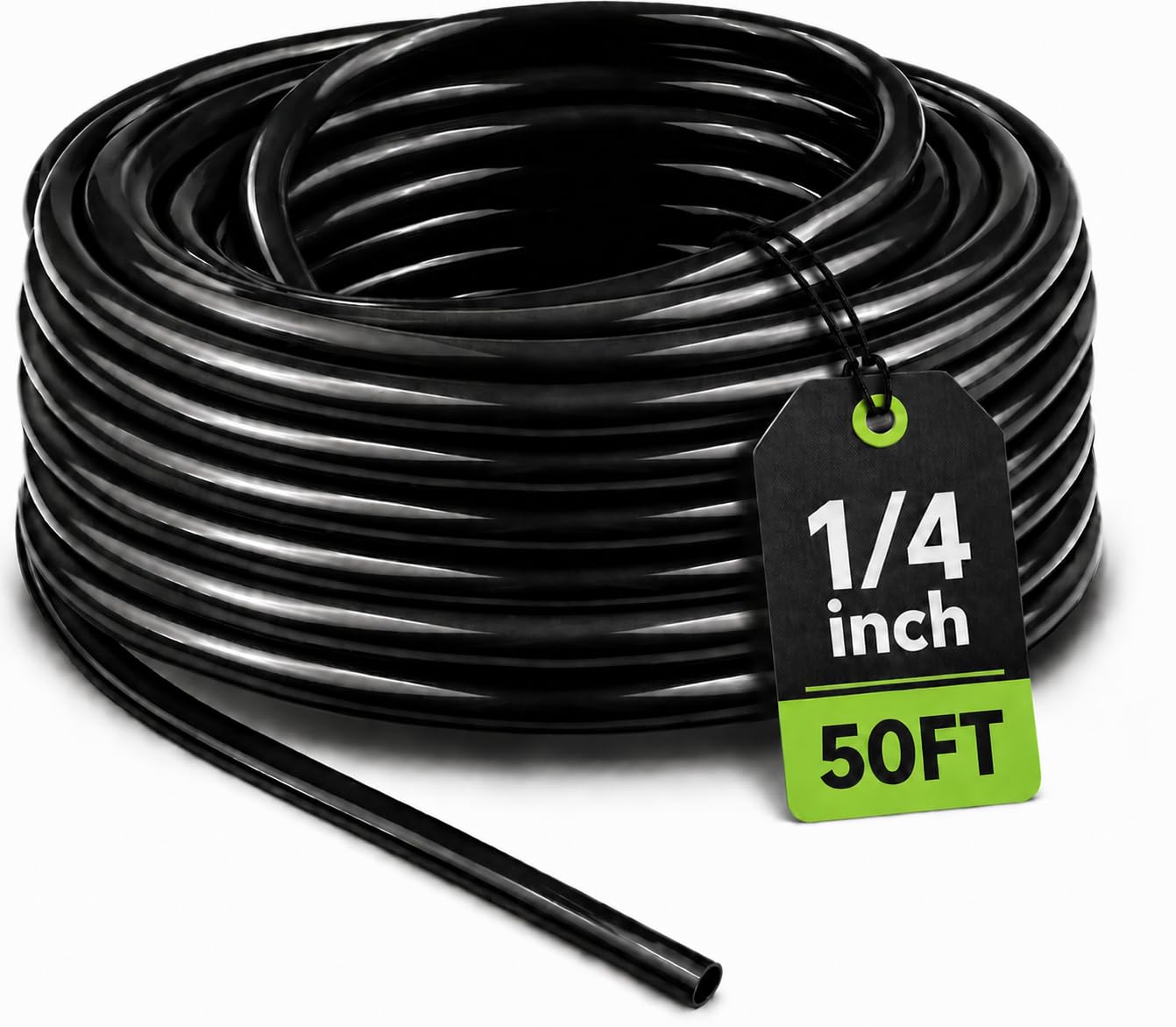 Photo 1 of Bonviee 50FT 1/4" Drip Irrigation Tubing