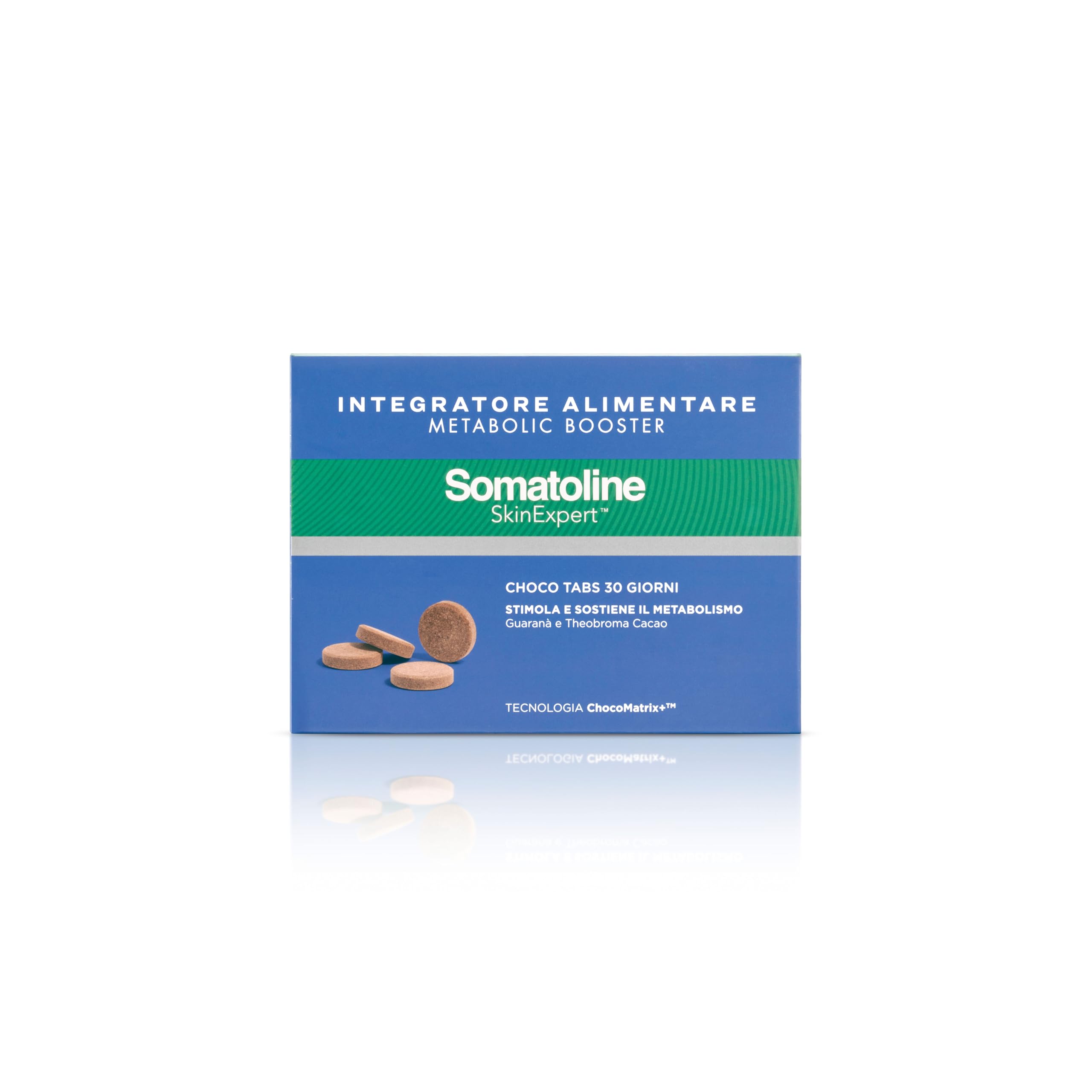 Somatoline SkinExpert, Integratore Metabolic Booster, Integratore Alimentare Stimolante Metabolismo, con Care300, 30 compresse masticabili