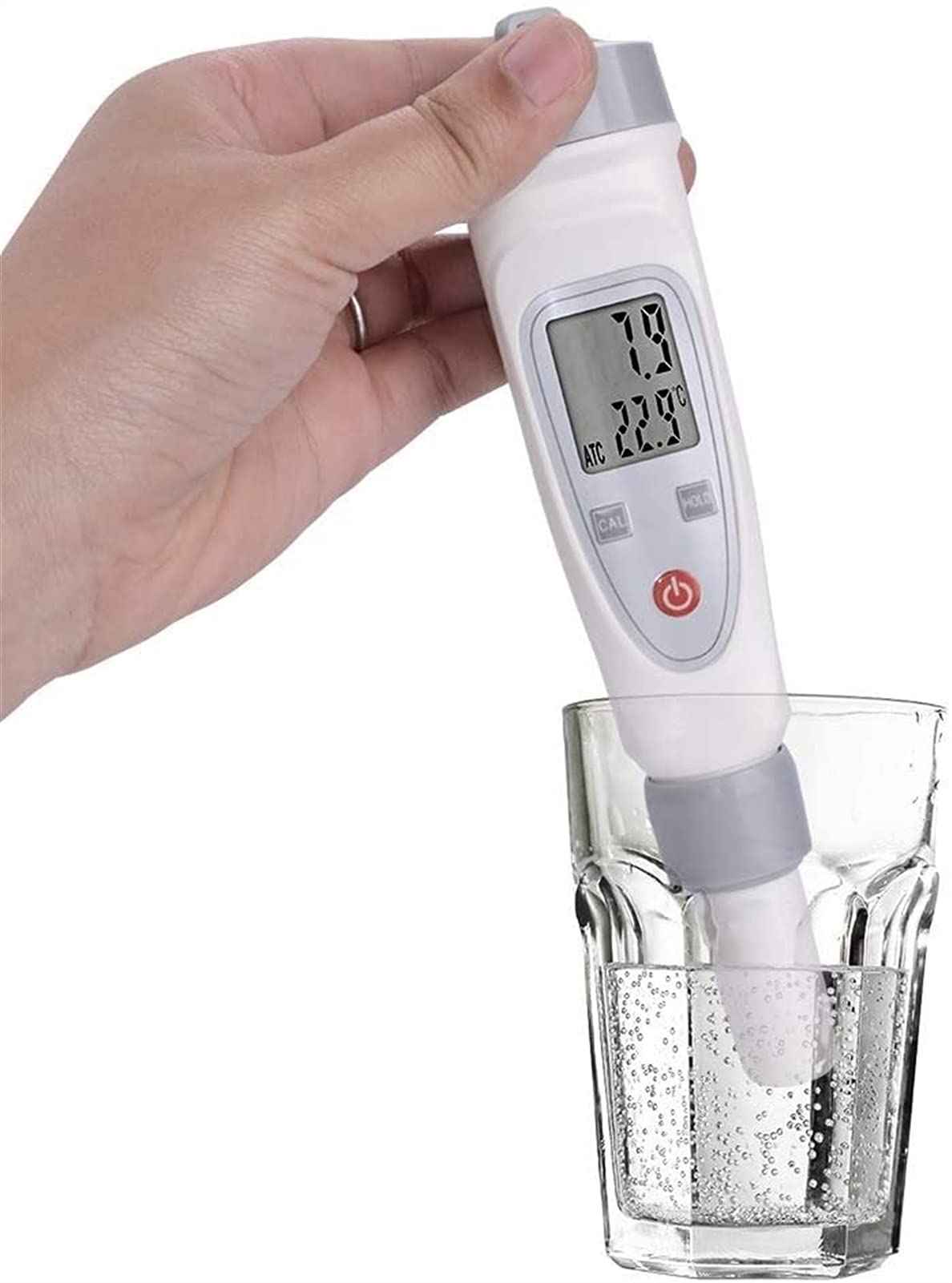 Preciso Tester di PH Tester di PH Tester di acidità Portatile PH Test PH Test Test Test Test di qualità Acqua per PISCINI, ACQUARI, IDROPONICS Pratico