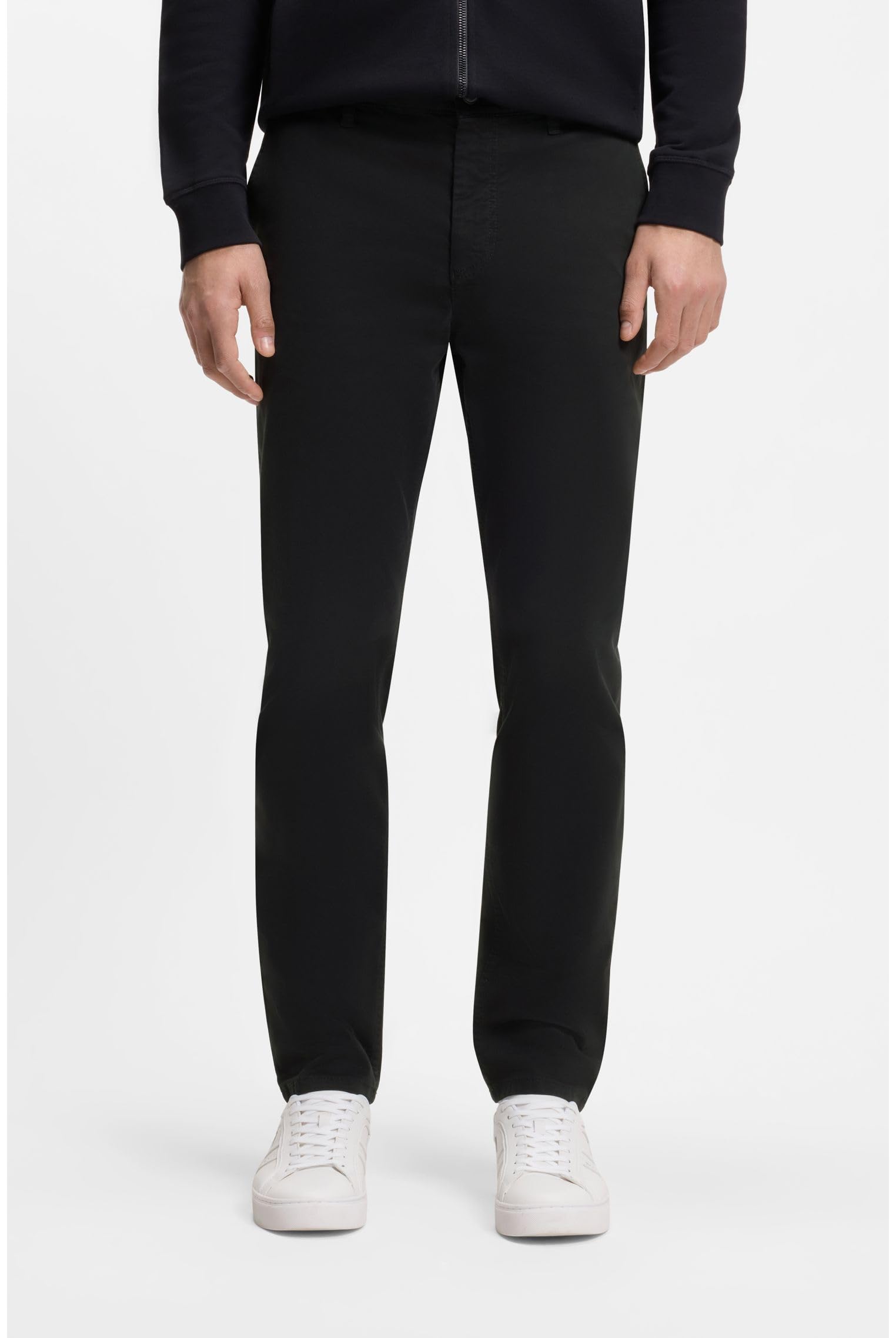 BOSS Herren Trousers_Flat Chino_Tapered 10242156 01