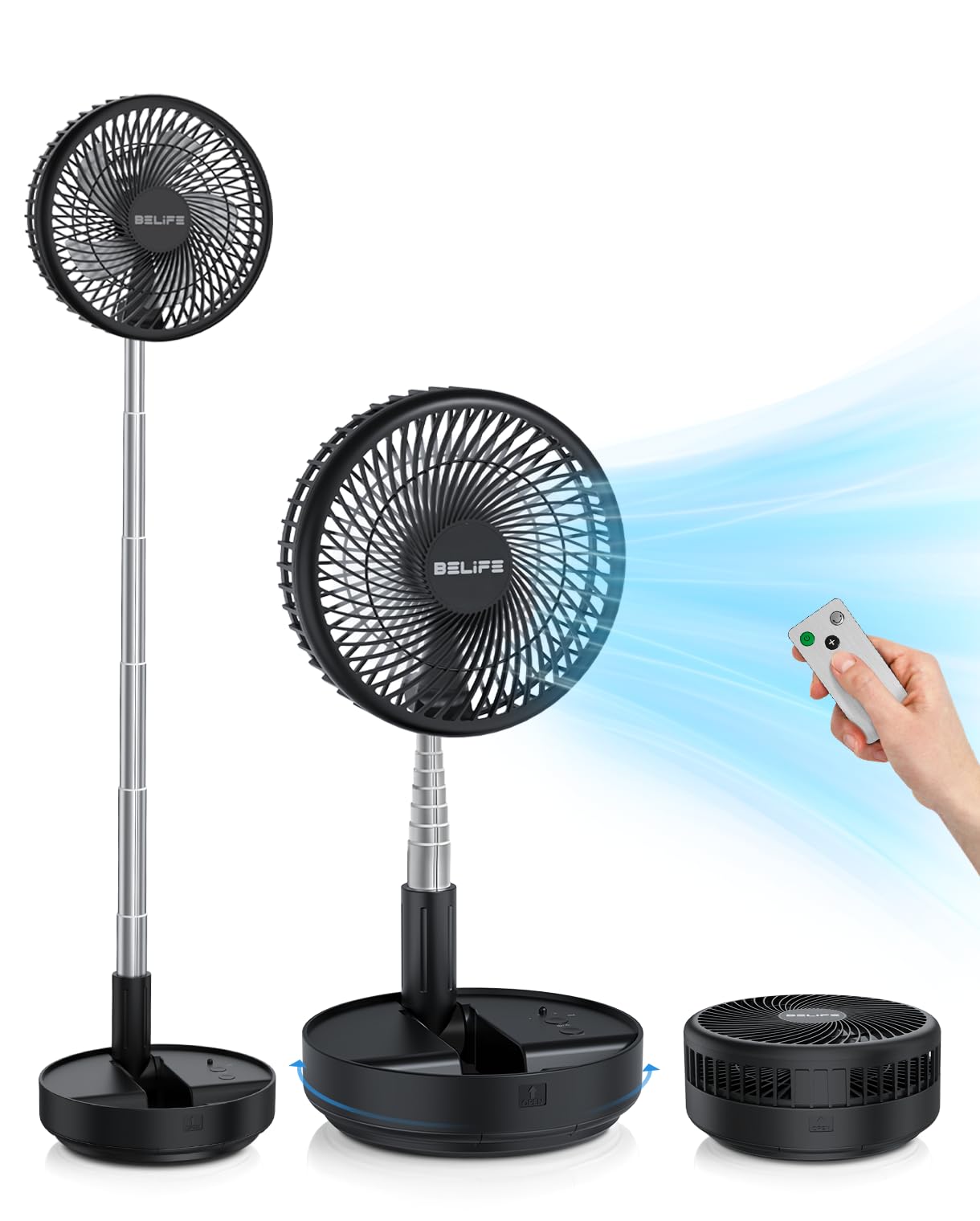 LIPETY Portable Foldable Rechargeable