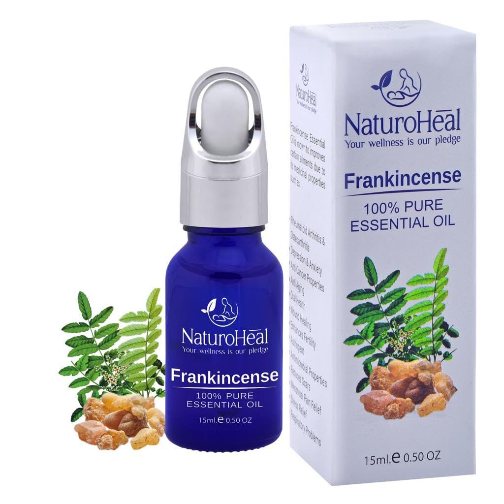 NauroHeals Undiluted Therapeutic Grade 100% Pure and Natural Frankincense Oil(15ml) with Premium Glass Dropper (B0CKMRNJK6) Amazon Price History, Amazon Price Tracker
