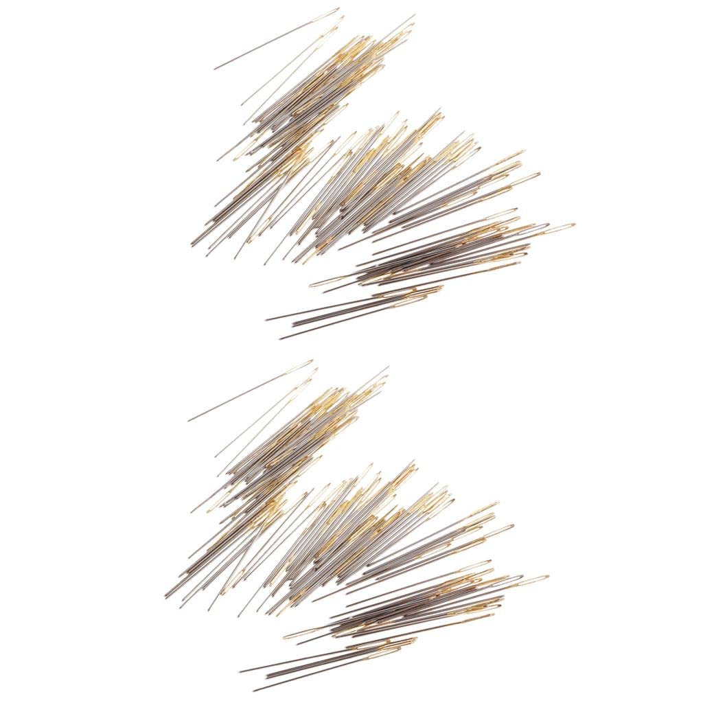 Milageto Premium Large Eye Embroidery Stitching Set - 200 Pieces