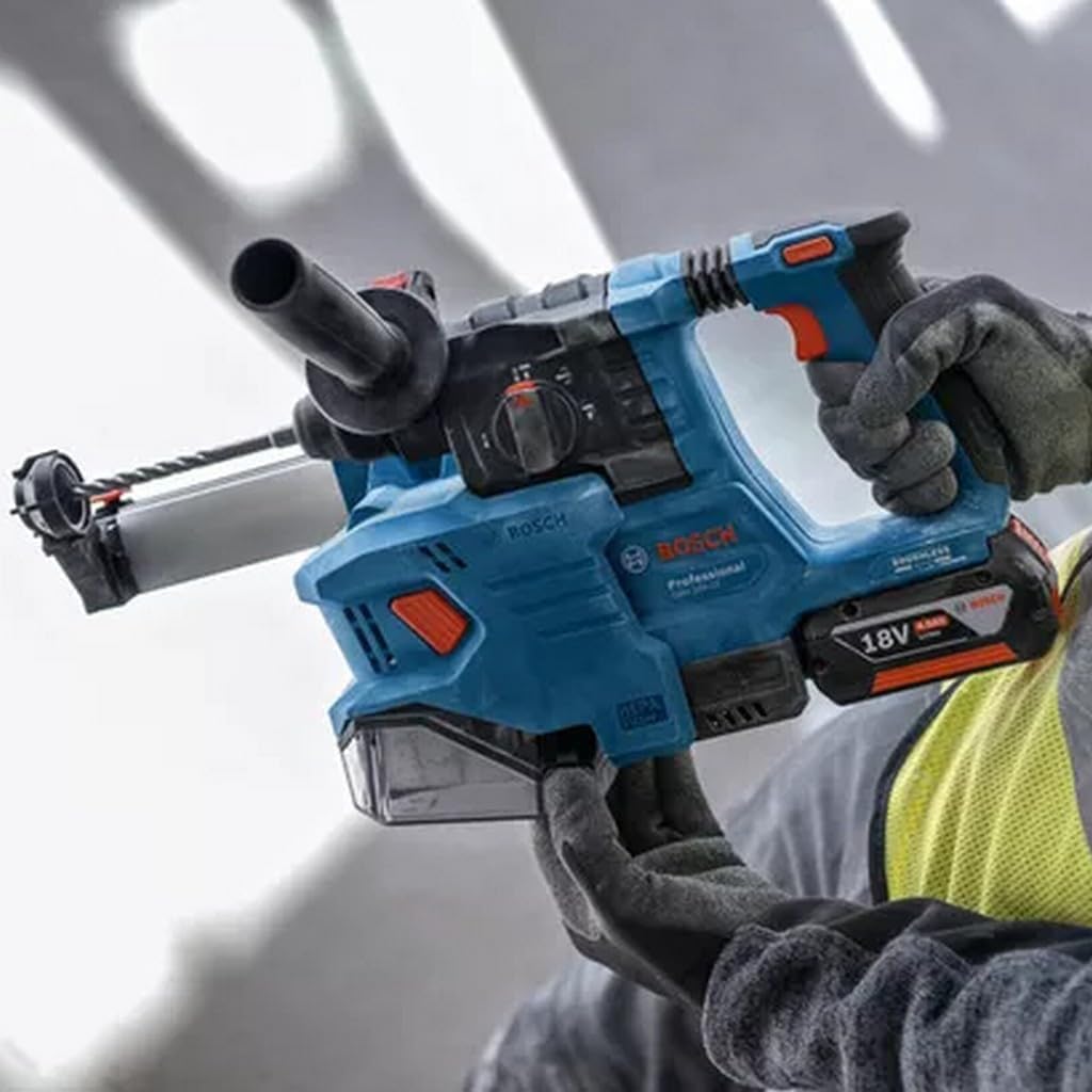 Bosch Professional GBH 18V-22 Akku Bohrhammer SDS plus KickBack Control Vibration Control GDE 18V-12 L-BOXX 18V System