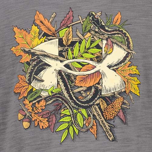 Image of Under Armour Boys' Short Sleeve Graphic T-Shirt, Soft & Comfortable, Outdoor Collection