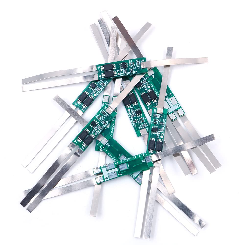 DollaTek Scheda Protezione Batteria Li-ion 2S 7.4V - 10 Pezzi, Per Cellule 18650, Corrente 3.5A, Con Bilanciamento - Foto 11