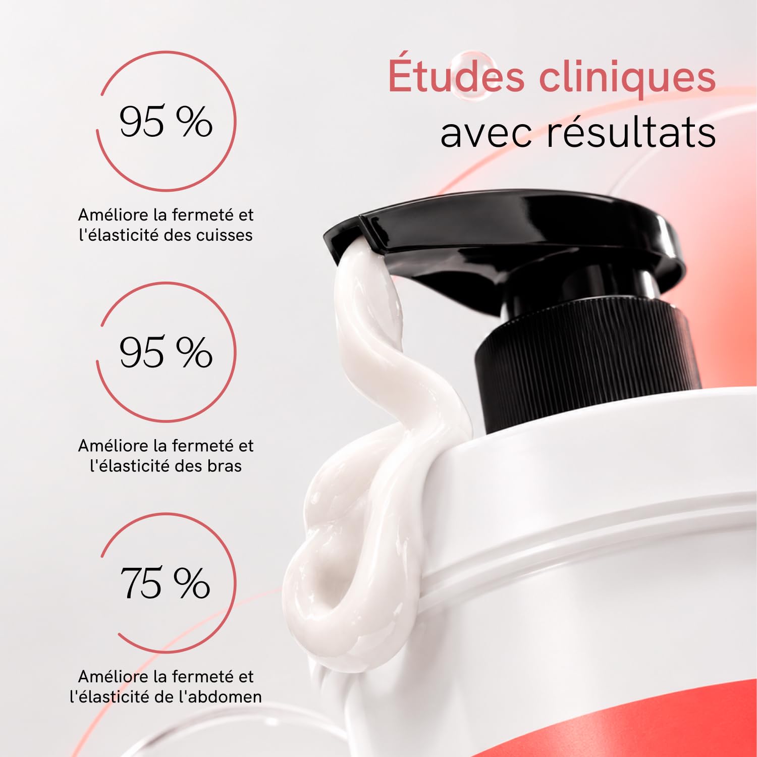 MASDERM | Gel-Crème Corps Ultrasons Raffermissant Radiofréquence | 1000 ml | Professionnel | Femme | Cavitation | Hydratant | Lumière LED | Abdominale, Ceinture et Ventre | Electrostimulateur