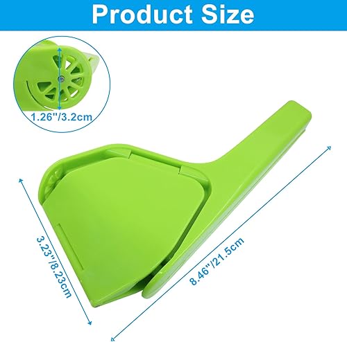 Miniatura 3 de Zorfeter Exprimidor de lima sin esfuerzo, exprimidor manual de mano, exprimidor de cítricos plano fácil de apretar, exprimidor portátil de limón