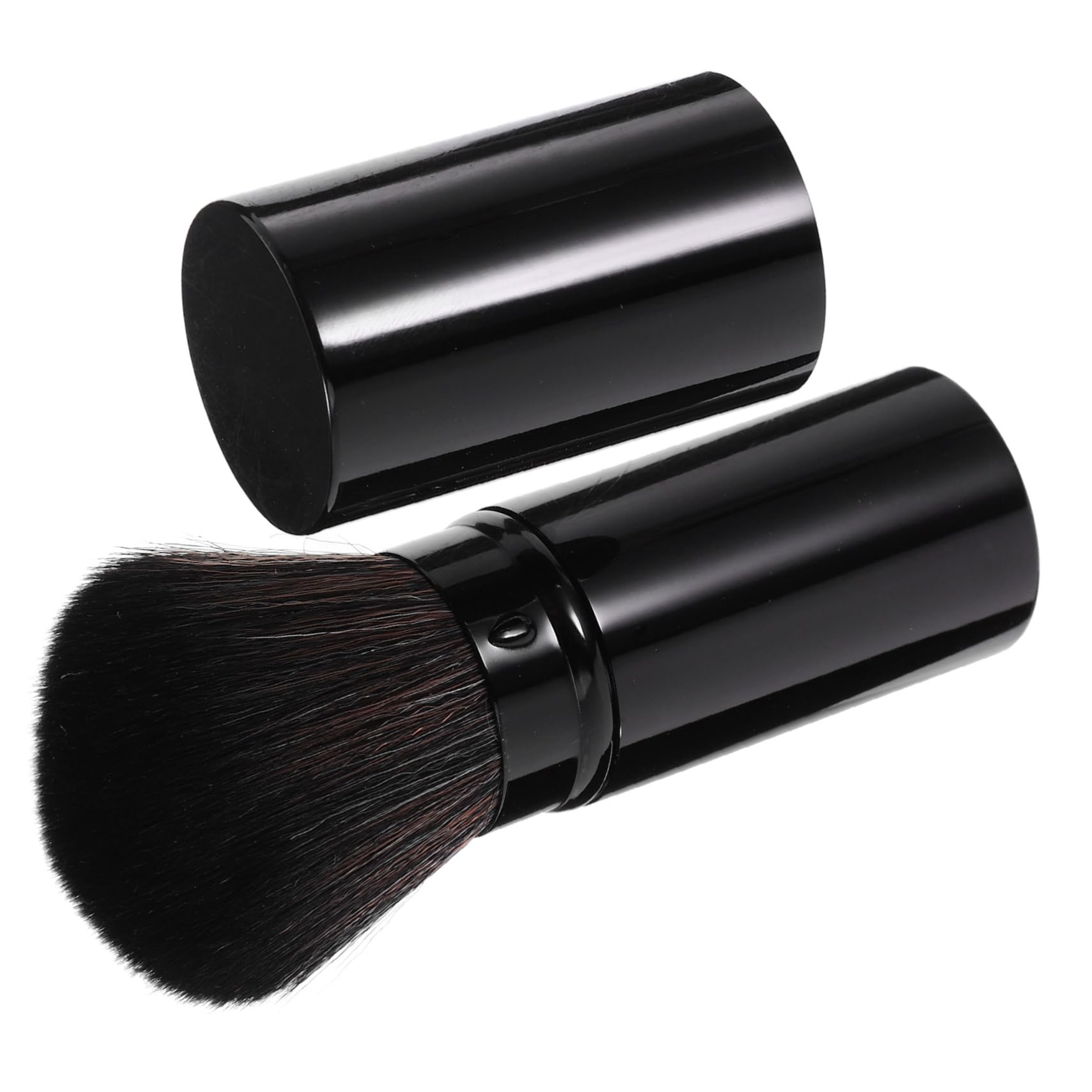 HONMEET Ergonomic Handle Comfortable to Hold Multifunctional Loose Powder Brush Ideal for Travel Face Makeup