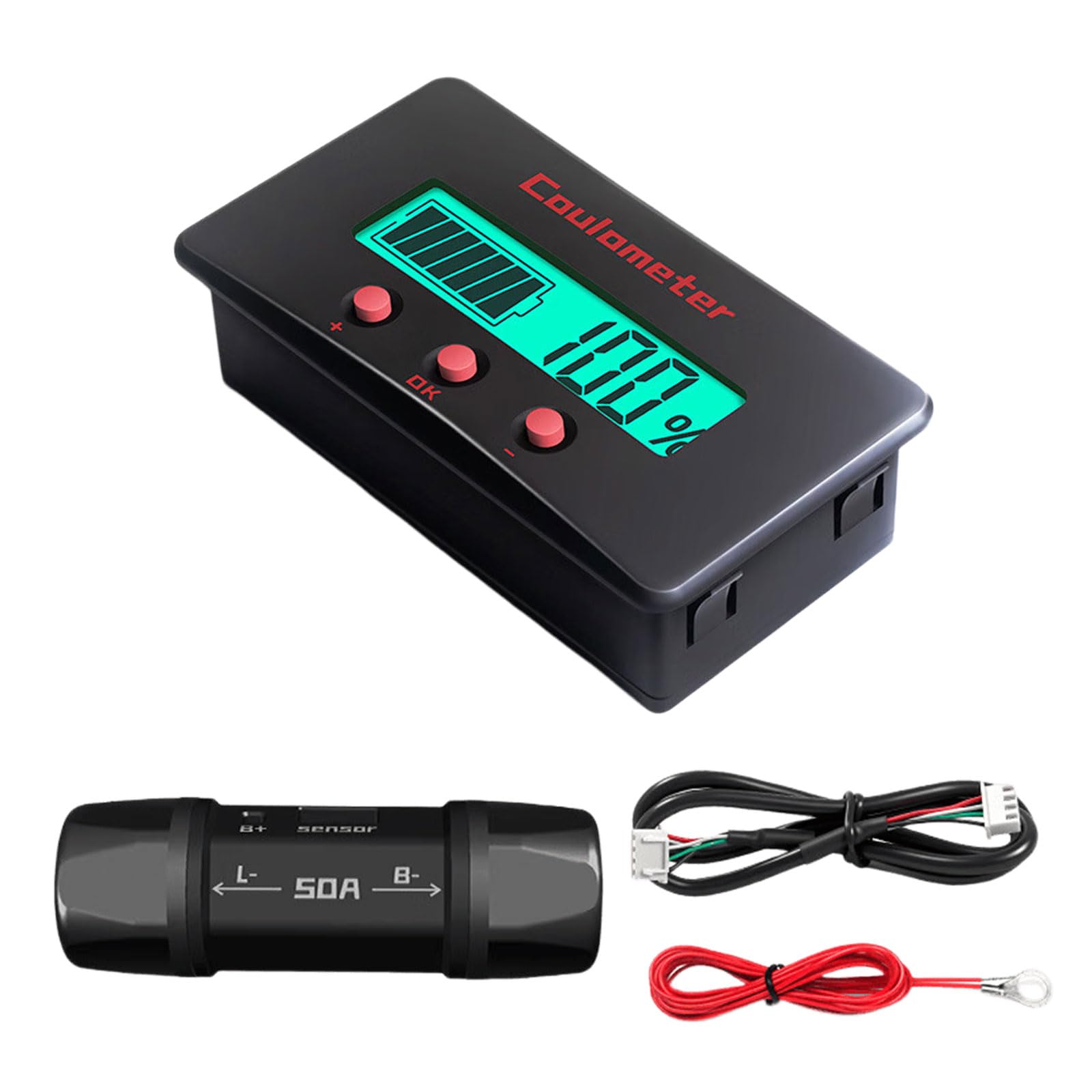 Apglsxy Set 1 Coulomb Counter With High Accuracy 8V To 120V Compatibility For Lithium Batteries In Various Applications Wide Potential Circuit Counter