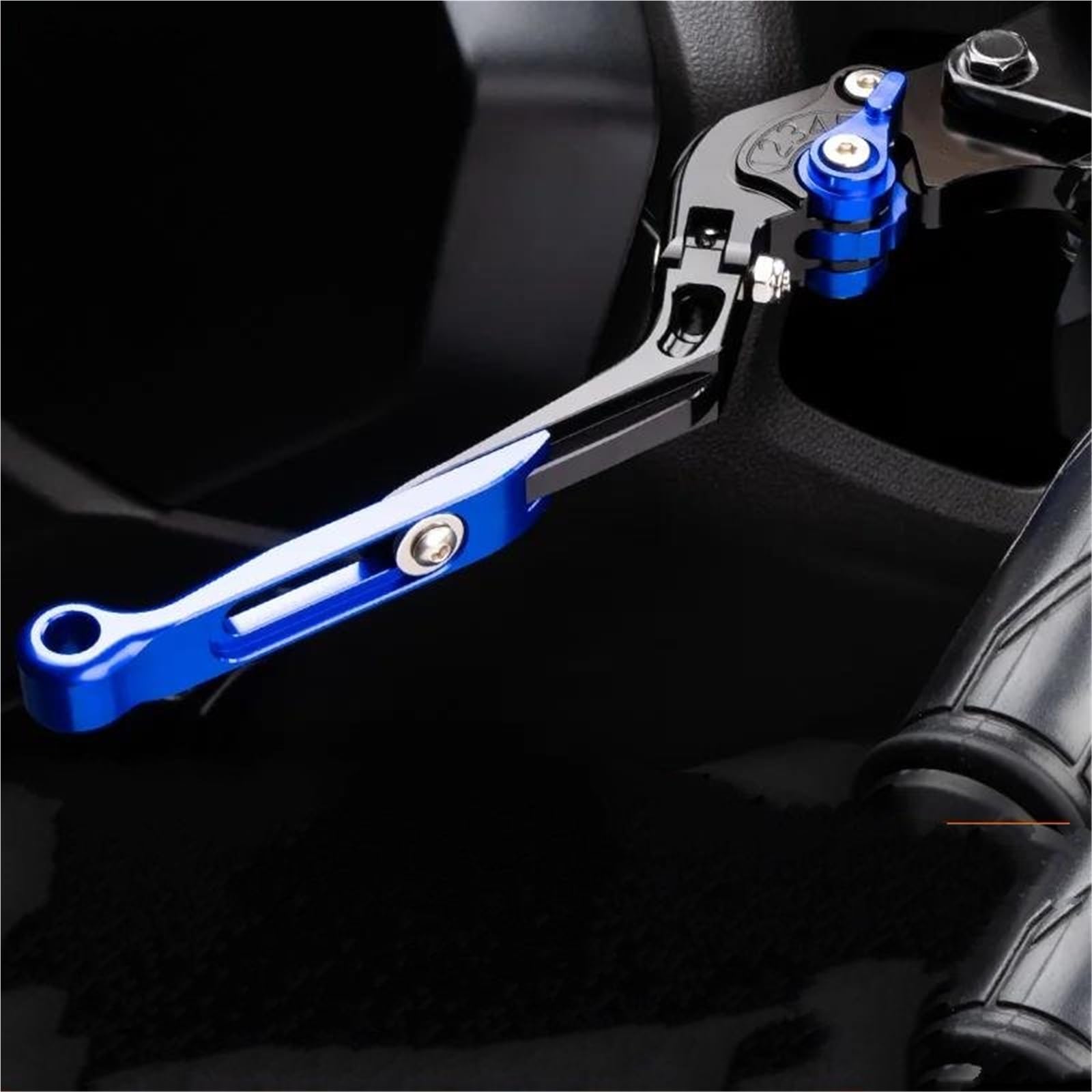 Bremsgriff Kupplungs- Und Bremshebel Für Yamaha NMAX160, NMAX155 NMAX125 (2015–2025) – Verstellbar, Ausziehbar Klappbar Aluminiumlenker Einstellbare Brems kupplungshebel(Farbe18)