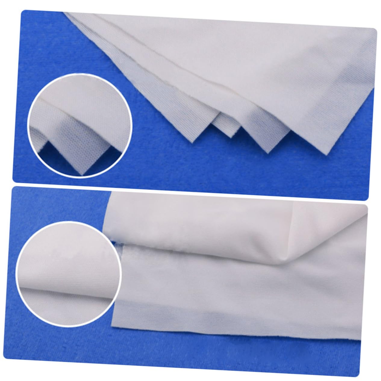 NUOBESTY 100 Paños Antiestáticos Absorbentes de Poliéster para Limpieza Delicada en Producción de Circuitos Electrónicos Color Blanco