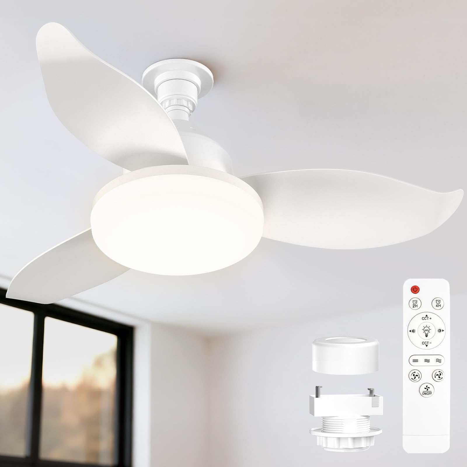 Amazon.co.jp : TENKOO&YOU シーリングファンライト LED 【特許登録
