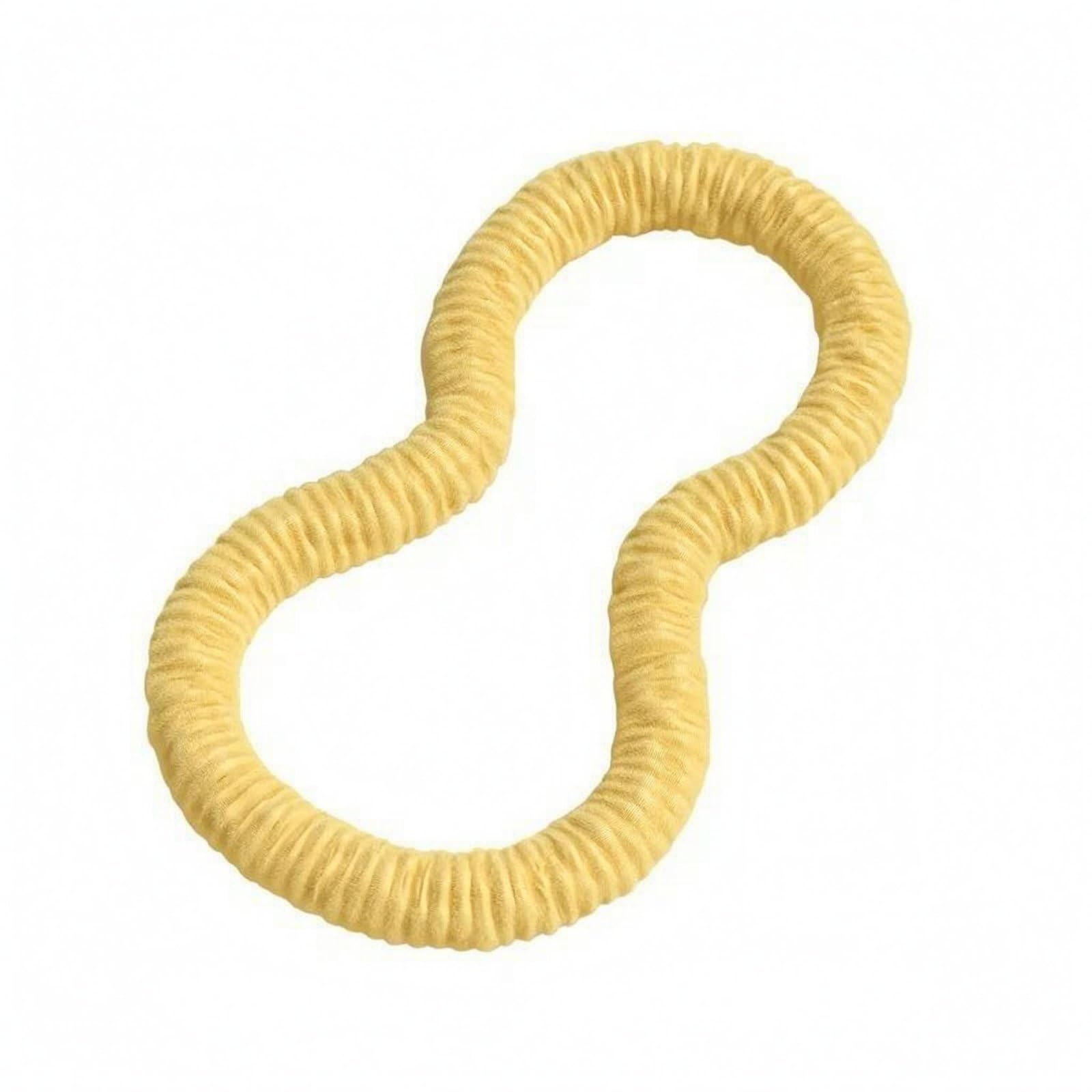 Soft-Fabric Waist Hoop Coil-Form-Form Waist Hoop Ribbed Fitness Gear for Workout, Yellow, 2.5KG | Abdominal Exercisers | Fitness Equipment & Gear | Fitness Running & Yoga-picture-42
