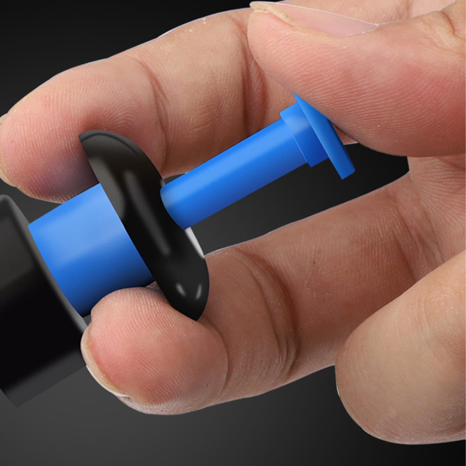 Generico Fasce per Esche, Strumento per Legare Pellet per la Pesca,Bander per Pellet Antiscivolo per Esca - Bander per Esche per Attrezzatura da Pesca alla Carpa, Clip per Pellet, Kit di per la Pesca