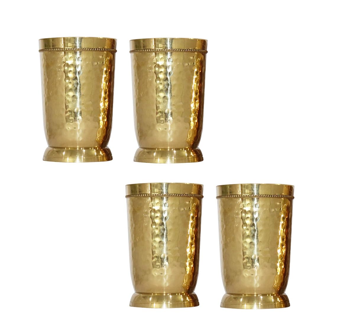 Verres à Vin Lot de 2 Verrerie Romantique Gobelets Cristal Style Indien
