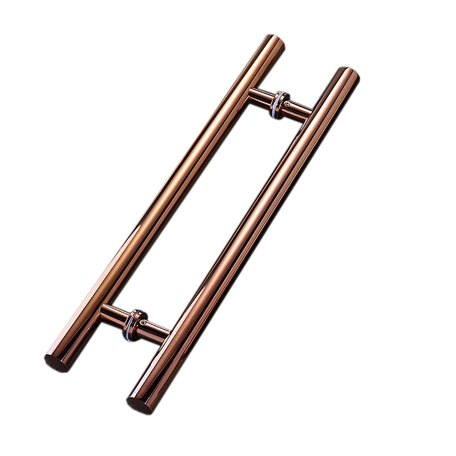 MXXQRHF Stainless Steel Entry Door Handle 19" (500mm) - H-Ladder Style Push-Pull Barn Door Pull Handle for Wood, Steel, Aluminum & Glass Doors (800x600mm)