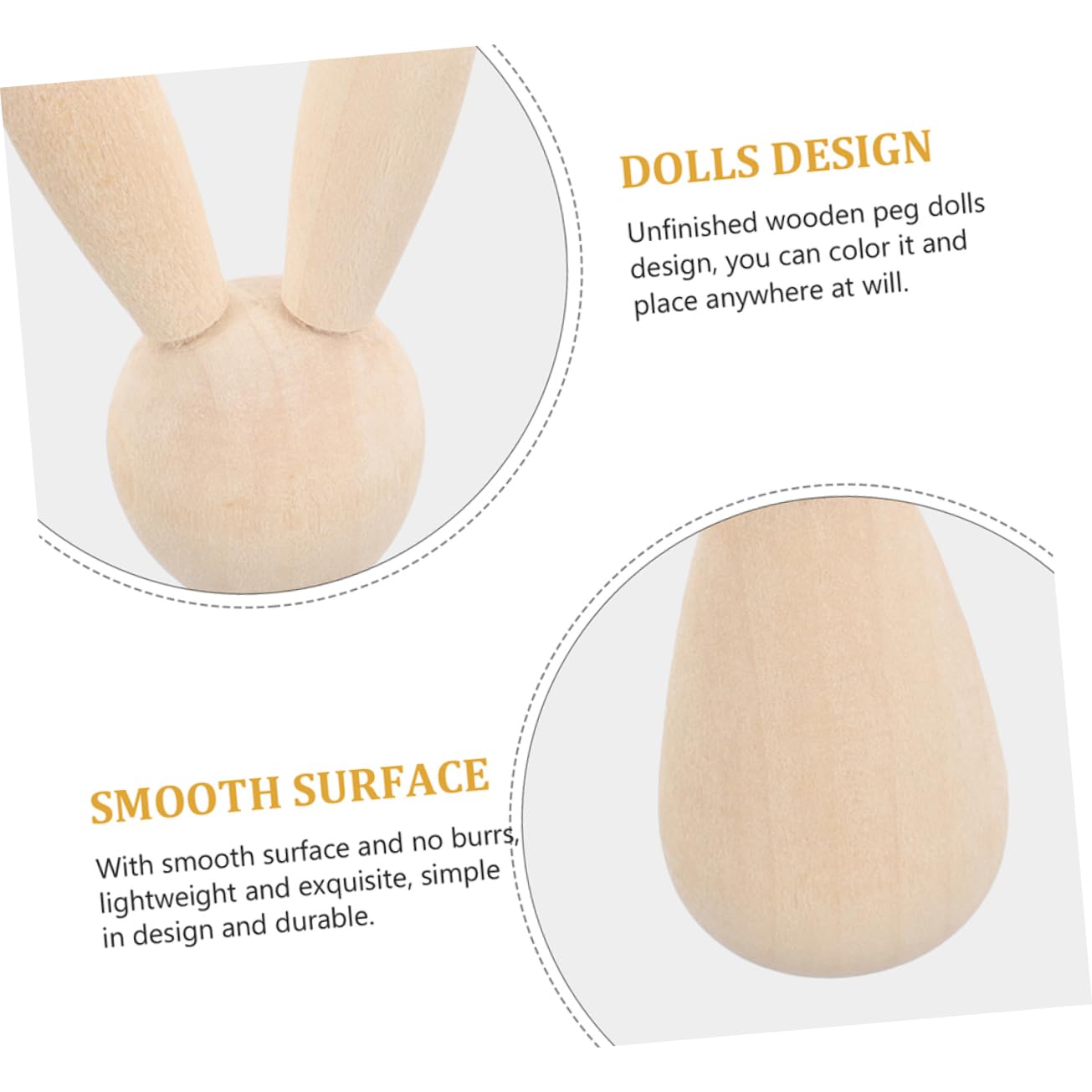 SHINEOFI 3 Juegos Títere De Conejito Conejos De Bricolaje Graffiti Madera Conejos Suministros De Bricolaje Para Niños Bricolaje Y Manualidades Figura De Conejo Diy De Madera 12 Uds * 3