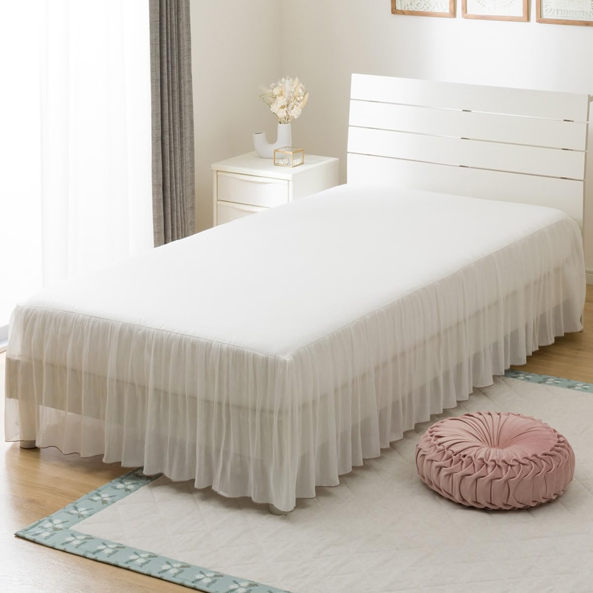 Amazon｜ニトリ(NITORI) デコホーム商品 ベッドスカート付きボックス