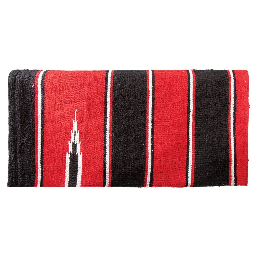 Dura-Tech Woven Navajo Western Saddle Blanket for Horses | Lightweight Horse Saddle Blanket | Colorful Acrylic/Cotton Blend Saddle Blanket | Versatile Use