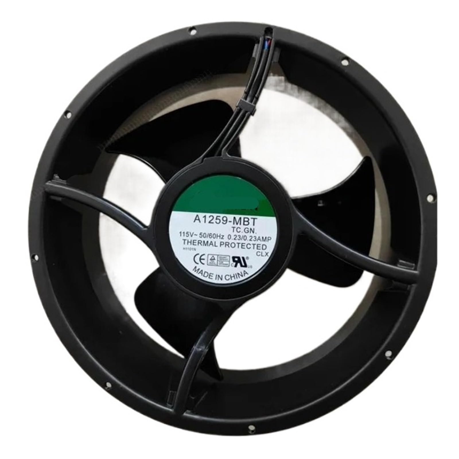 CLBSWYEJK A1259-MBT TC.GN AC 115V 0.23A 254X254X89Mm Cooling Fan
