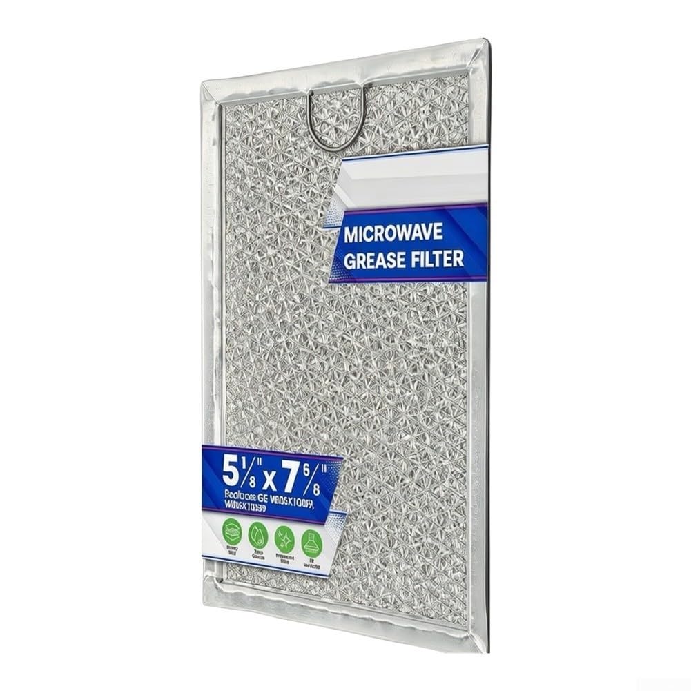 para filtro extractor de cocina recortable anti grasa para campanas - Lámina aluminio con 57x47cm(WB06X10309)