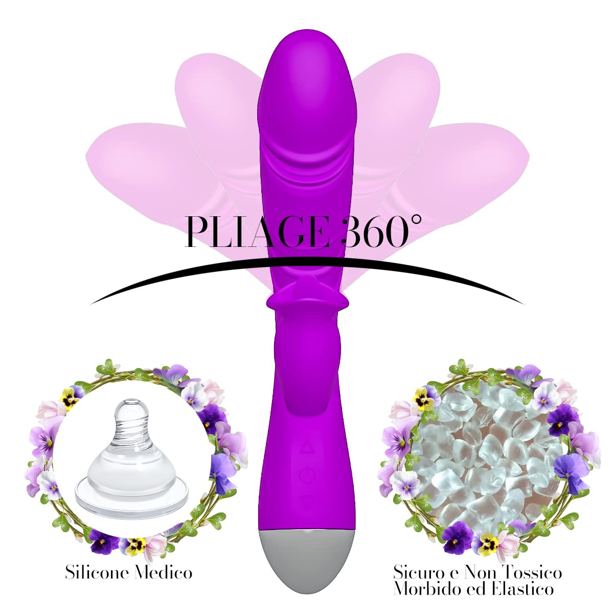V𝚒brator𝚎per D𝚘nna P𝚒ccolo V𝚒brat𝚘re S𝚎x T𝚘ys V𝚒brator𝚎per D𝚘nna Pr𝚘fess𝚒onale Cl𝚘tor𝚒de V𝚒brator𝚎per D𝚘nna Potenza superlativa, modalità multiple, riscaldamento intelligente
