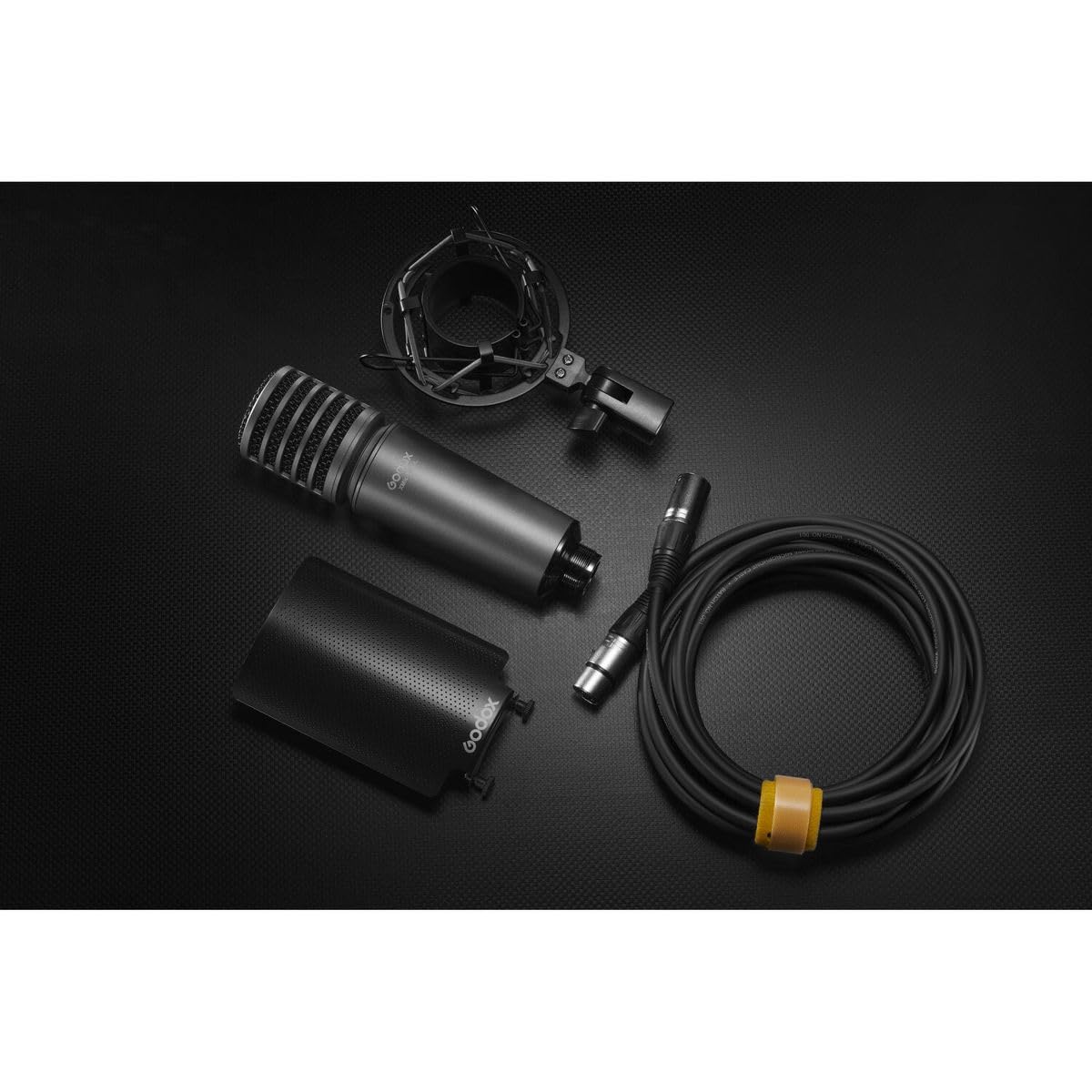 Godox XMic100GL Microfono da studio XLR a condensatore cardioide a diaframma largo