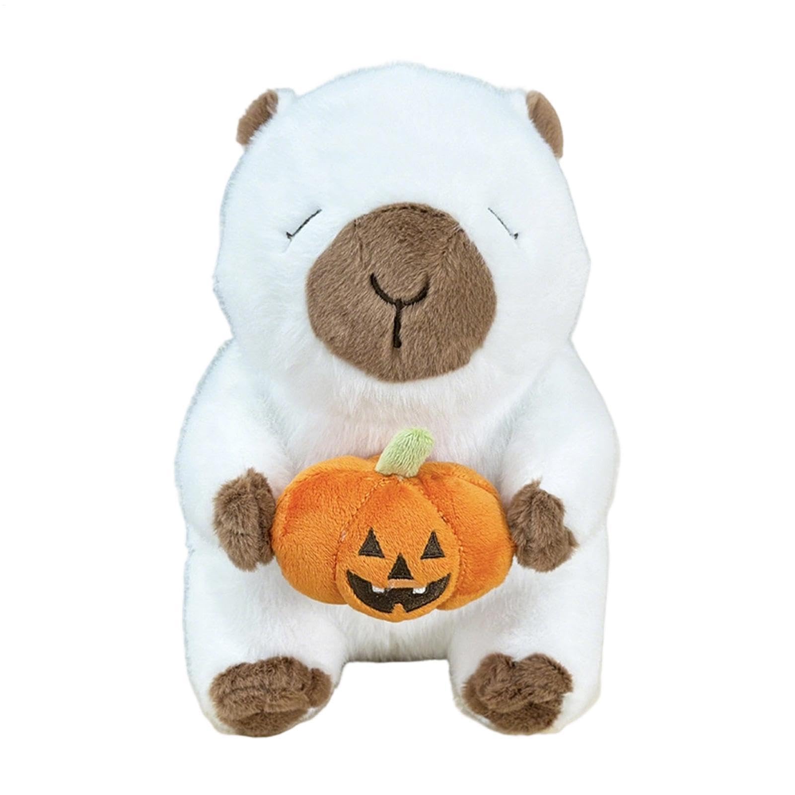 Peluche de Halloween de felpa mullida que decora estanterías y reduce el estrés laboral 8